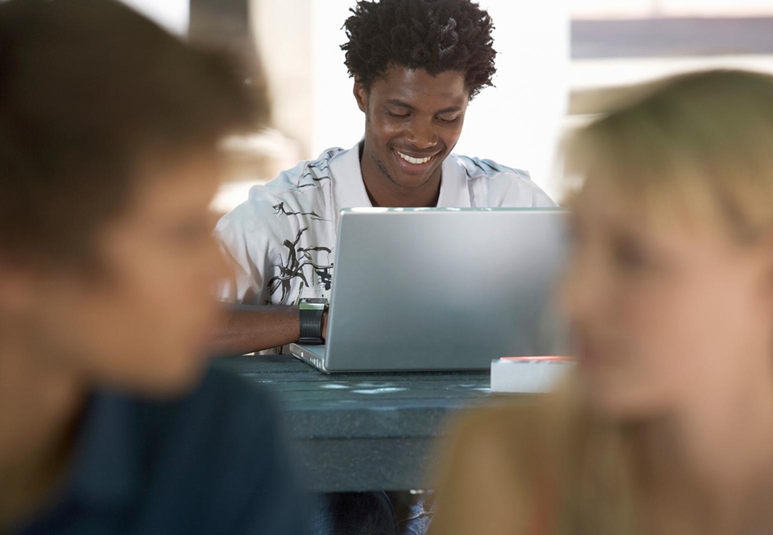 Collaborative learning environment demonstrating group psychology principles